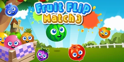 online ve ücretsiz Fruit Flip Match 3 oyna