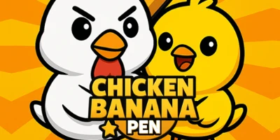 online ve ücretsiz Chicken Banana Pen oyna