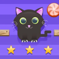 online ve ücretsiz Cut For Cat Challenge oyna