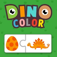 online ve ücretsiz Dino Color oyna