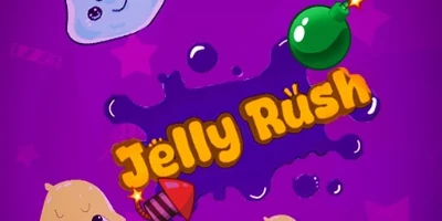 online ve ücretsiz Jelly Rush renkli jölelerle bulmaca oyunu oyna