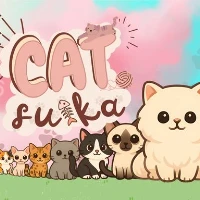 online ve ücretsiz Cat Suika oyna