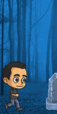 online ve ücretsiz Spooky Forest Run oyna