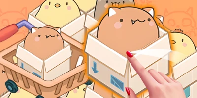 online ve ücretsiz Mart Puzzle - Kedi Kutusu Macerası oyna